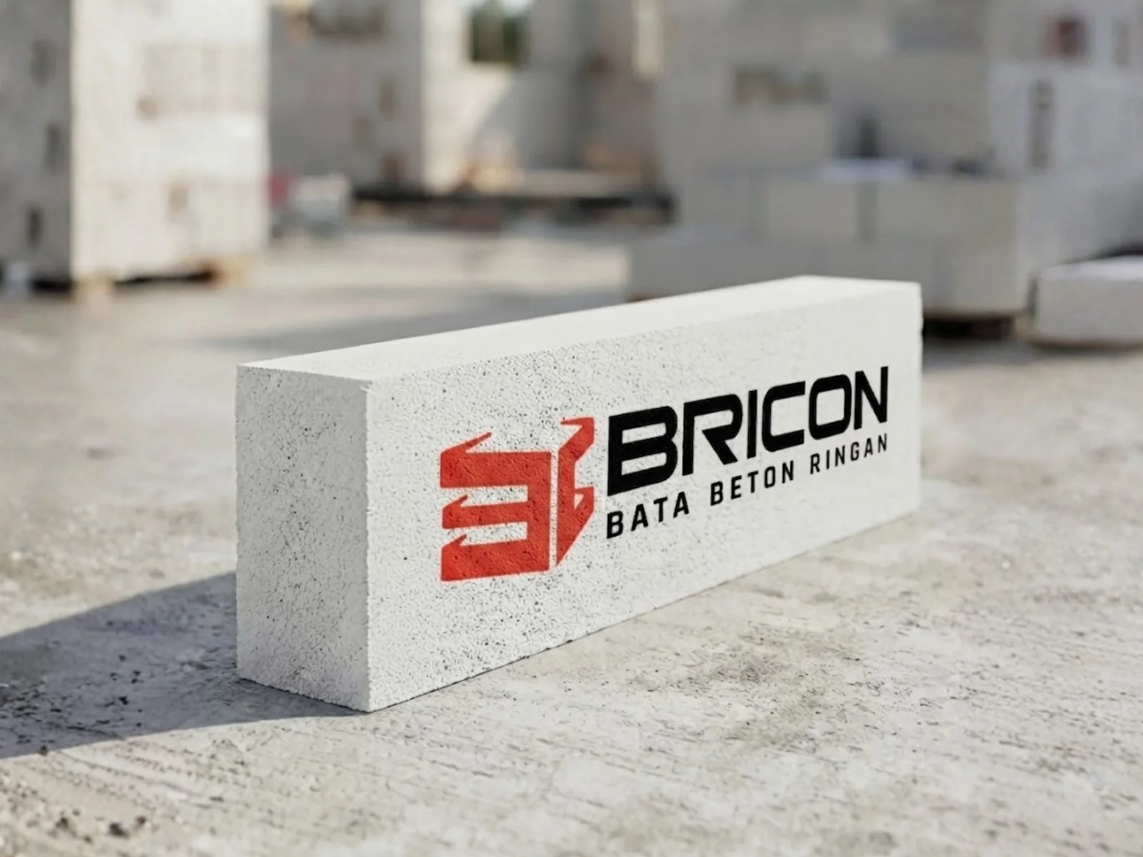 Bata Ringan BRICON — bata beton ringan AAC berteknologi Microbubble di lokasi proyek