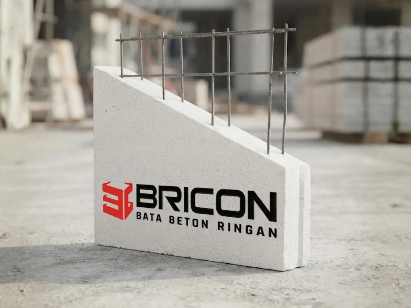 Panel Lantai BRICON — panel lantai precast berteknologi Microbubble di lokasi proyek